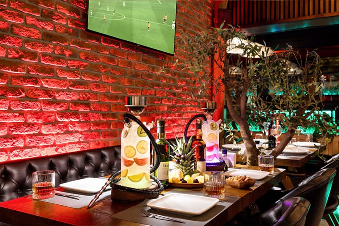 Loti Restaurant & Bar dining in Sultanahmet Bakı